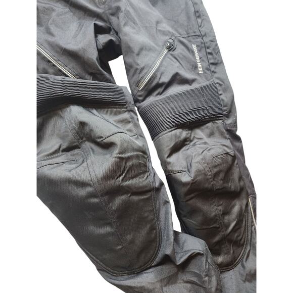 Hein Gericke Gore Tex Waterproof Motorcycle Riding Pants Men 46 Suspenders Armor - Picture 8 of 16